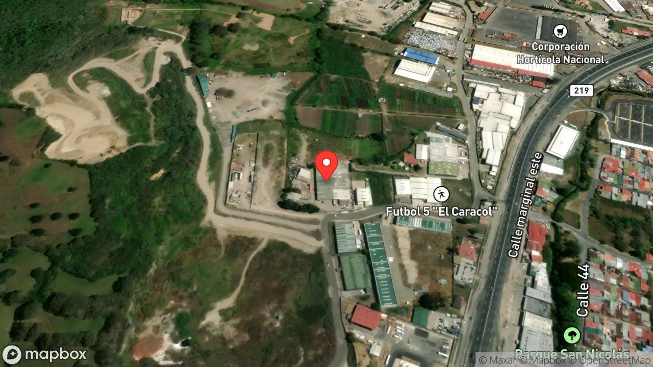 Mapa del incidente QUEMA DE CHARRAL