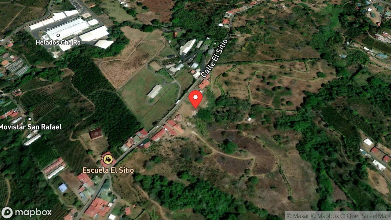 Mapa del incidente QUEMA DE CHARRAL CON AMENAZA