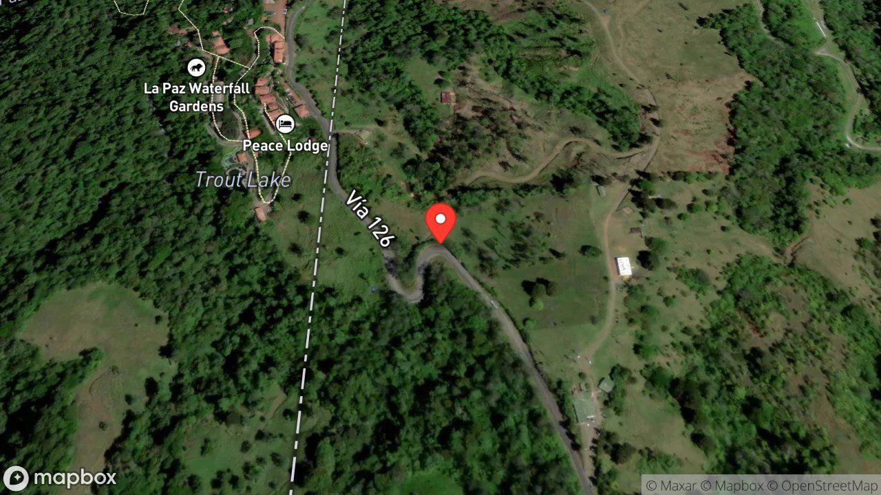 Mapa del incidente COLISION DE VEHICULO LIVIANO CON PERSONAS ATRAPADAS
