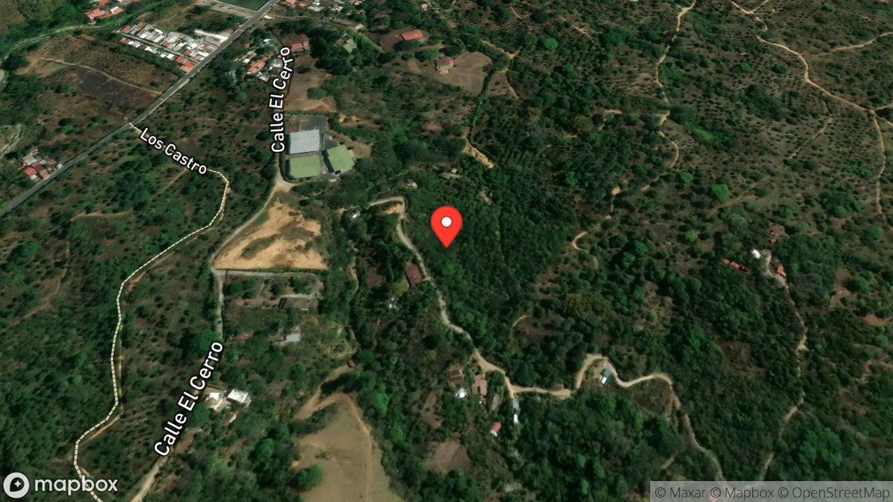 Mapa del incidente FUEGO EN CABAÑA