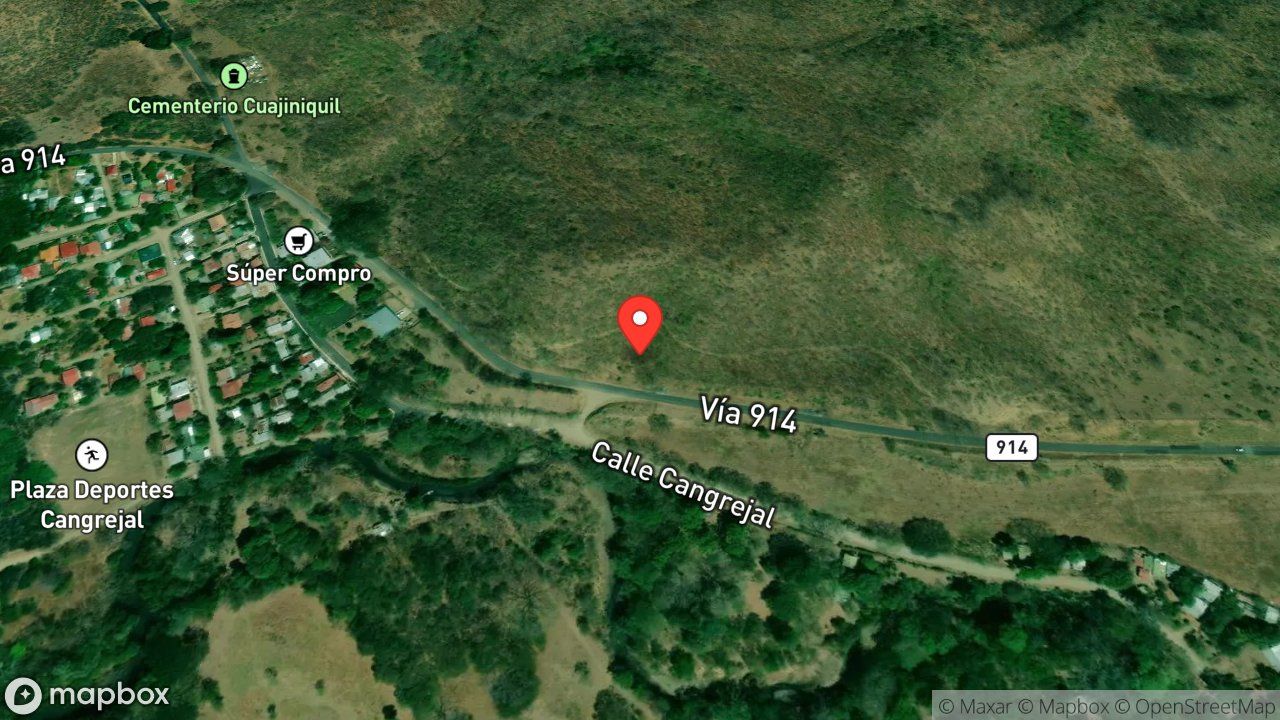 Mapa del incidente ESTACION DE LA CRUZ REPORTA QUEMA DE CHARRAL