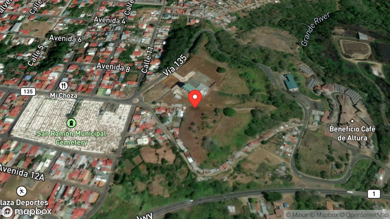 Mapa del incidente QUEMA DE CHARRAL CON AMENAZA