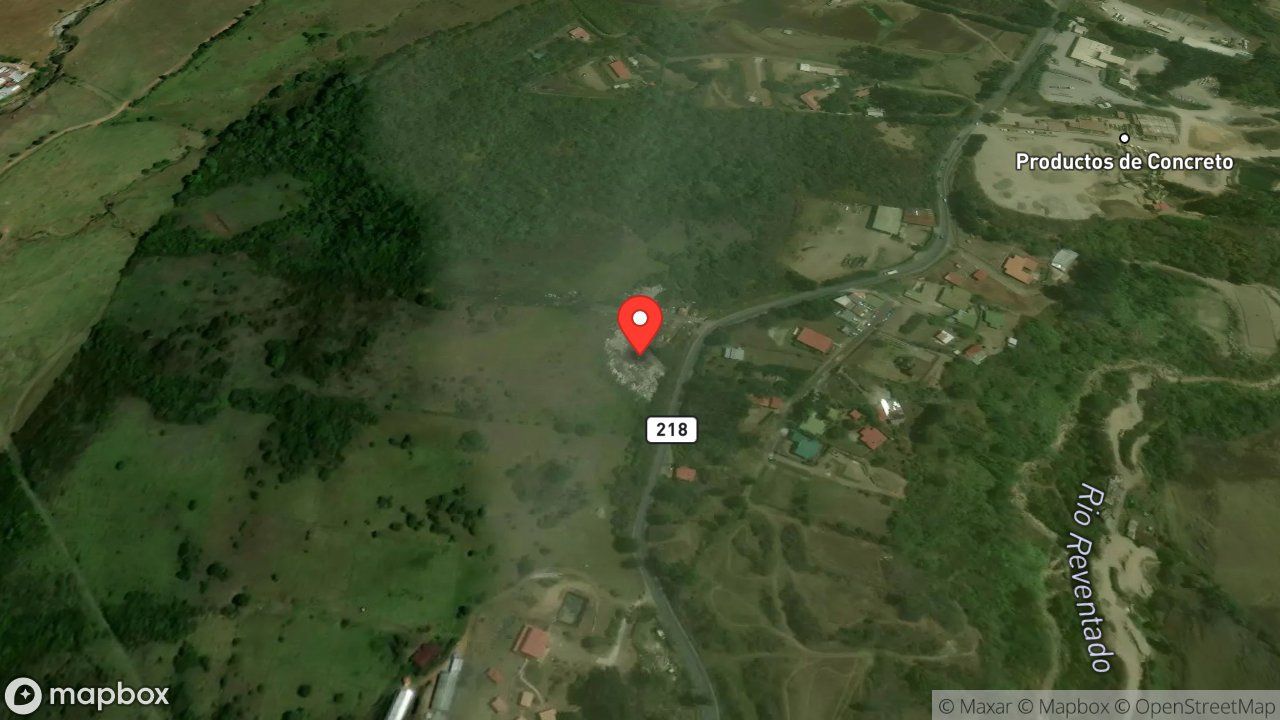 Mapa del incidente QUEMA DE CHARRAL CON AMENAZA