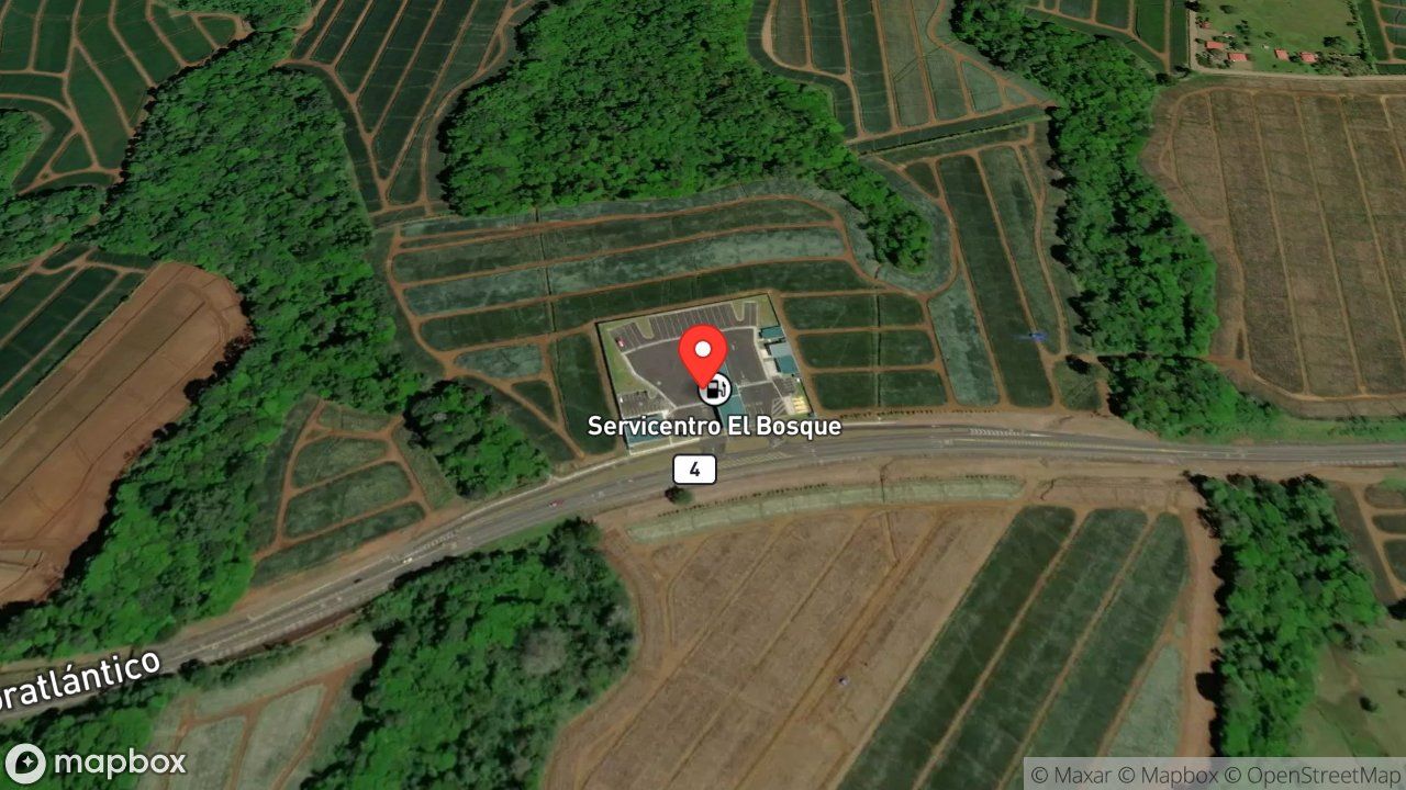 Mapa del incidente FUEGO EN ESTRUCTURA TIPO RESTAURANTE