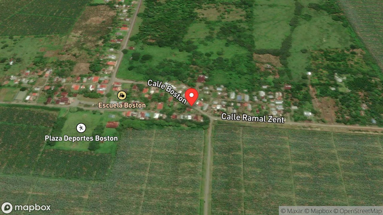 Mapa del incidente ESTACION DE GUAPILES REPORTA FUEGO EN VIVIENDA