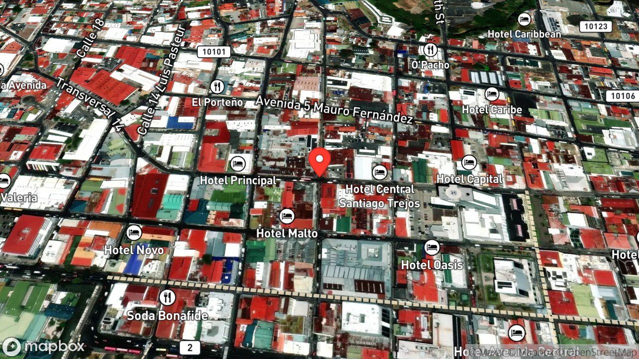 Mapa del incidente FUEGO EN ESTRUCTURA