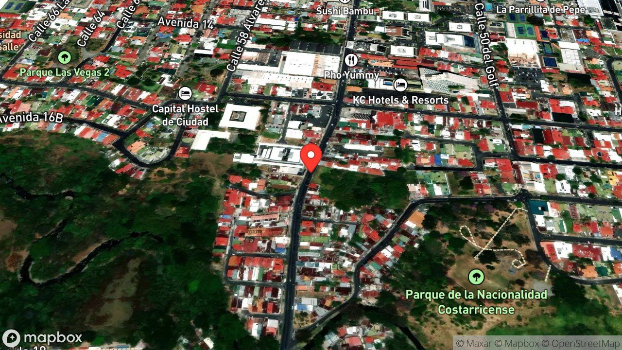 Mapa del incidente FUEGO EN MOTOCICLETA