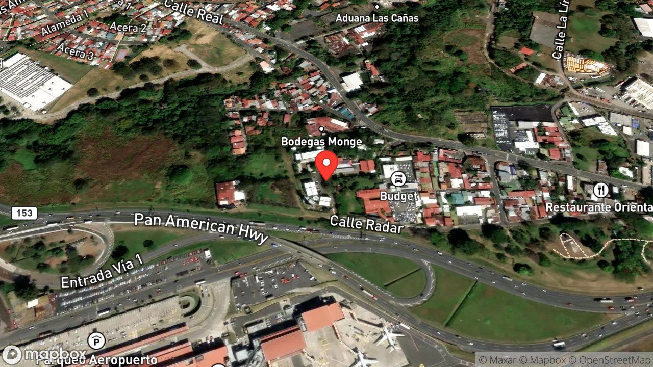 Mapa del incidente AMENAZA DE BOVINO