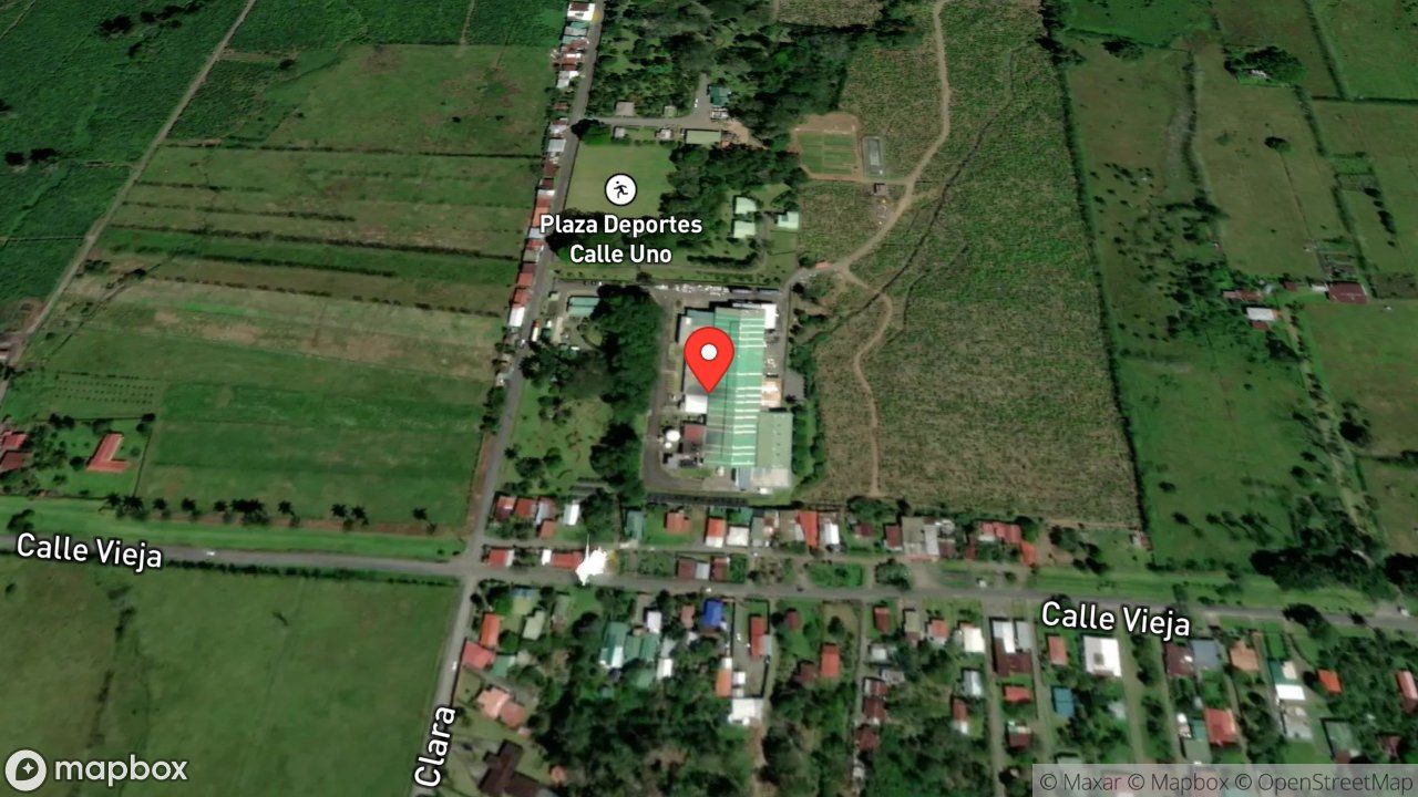 Mapa del incidente FUEGO EN UNA PLANTA