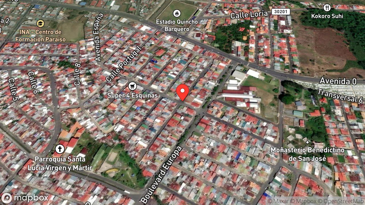 Mapa del incidente FUEGO EN LOCAL COMERCIAL TIPO SUPERMERCADO