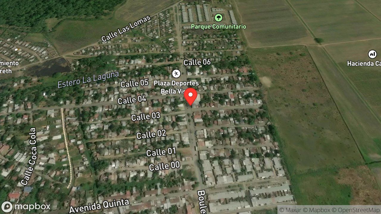 Mapa del incidente V 195 REPORTA RESCATE Y EVACUACION DE PERSONAS POR INUNDACIONES