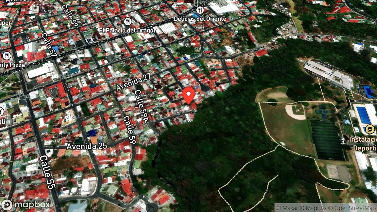 Mapa del incidente FUEGO EN VIVIENDA