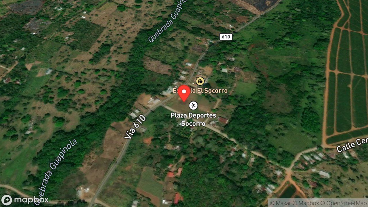 Mapa del incidente FUEGO EN VIVIENDA