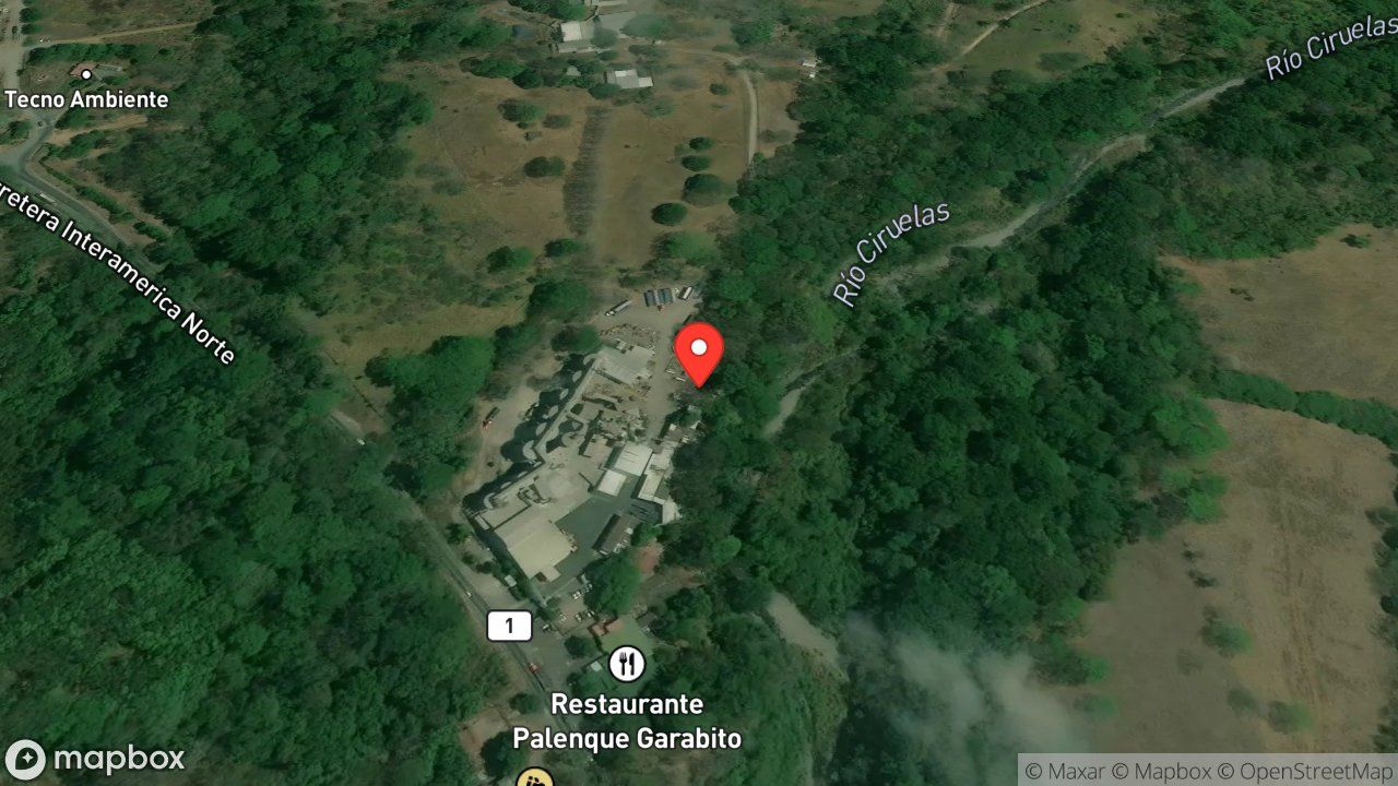 Mapa del incidente FUEGO EN BODEGAS