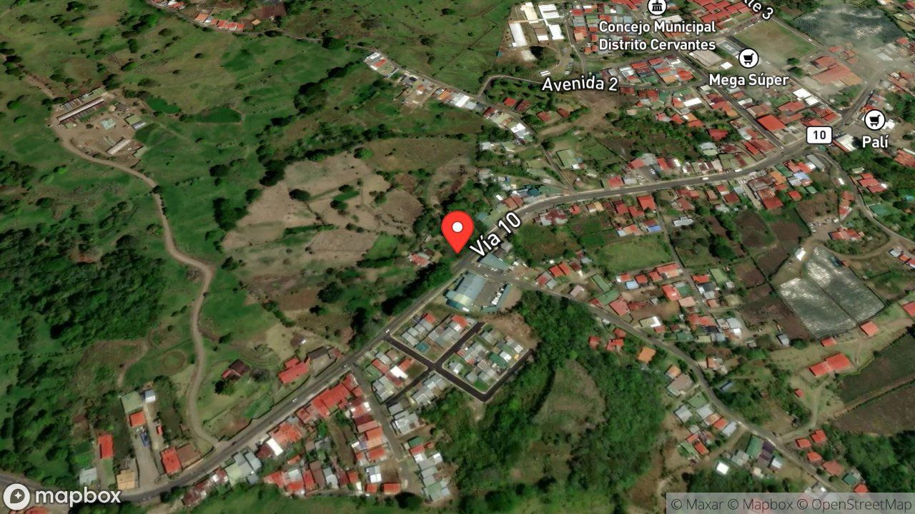 Mapa del incidente FUEGO EN ESTRUCTURA