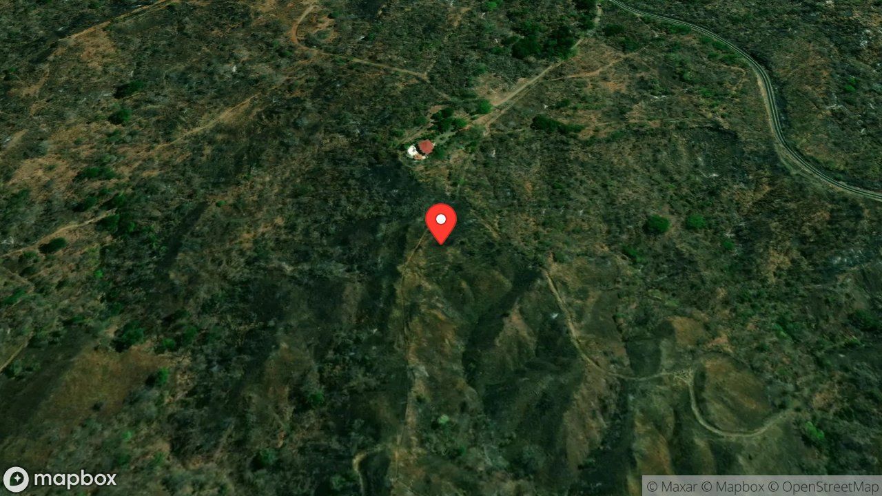 Mapa del incidente QUEMA DE CHARRAL