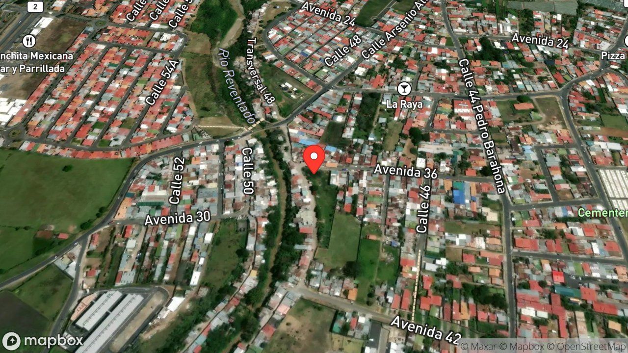 Mapa del incidente FUEGO EN VIVIENDA