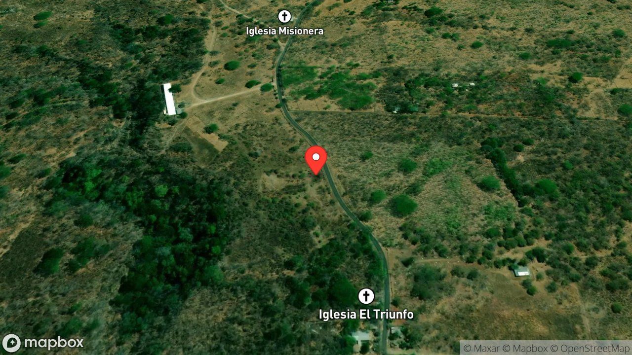 Mapa del incidente QUEMA DE CHARRAL