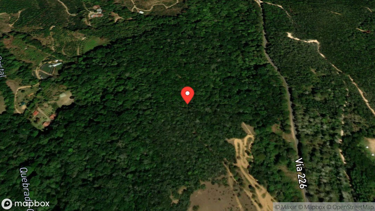 Mapa del incidente VUELCO DE VEHICULO CON PERSONA PRENSADA