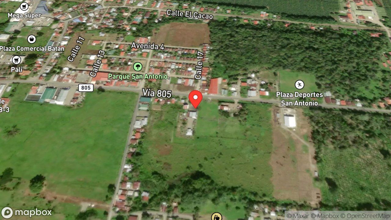 Mapa del incidente FUEGO EN ESTRUCTURA