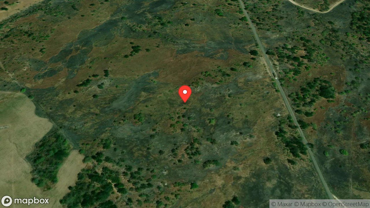 Mapa del incidente QUEMA DE CHARRAL CON AMENAZA