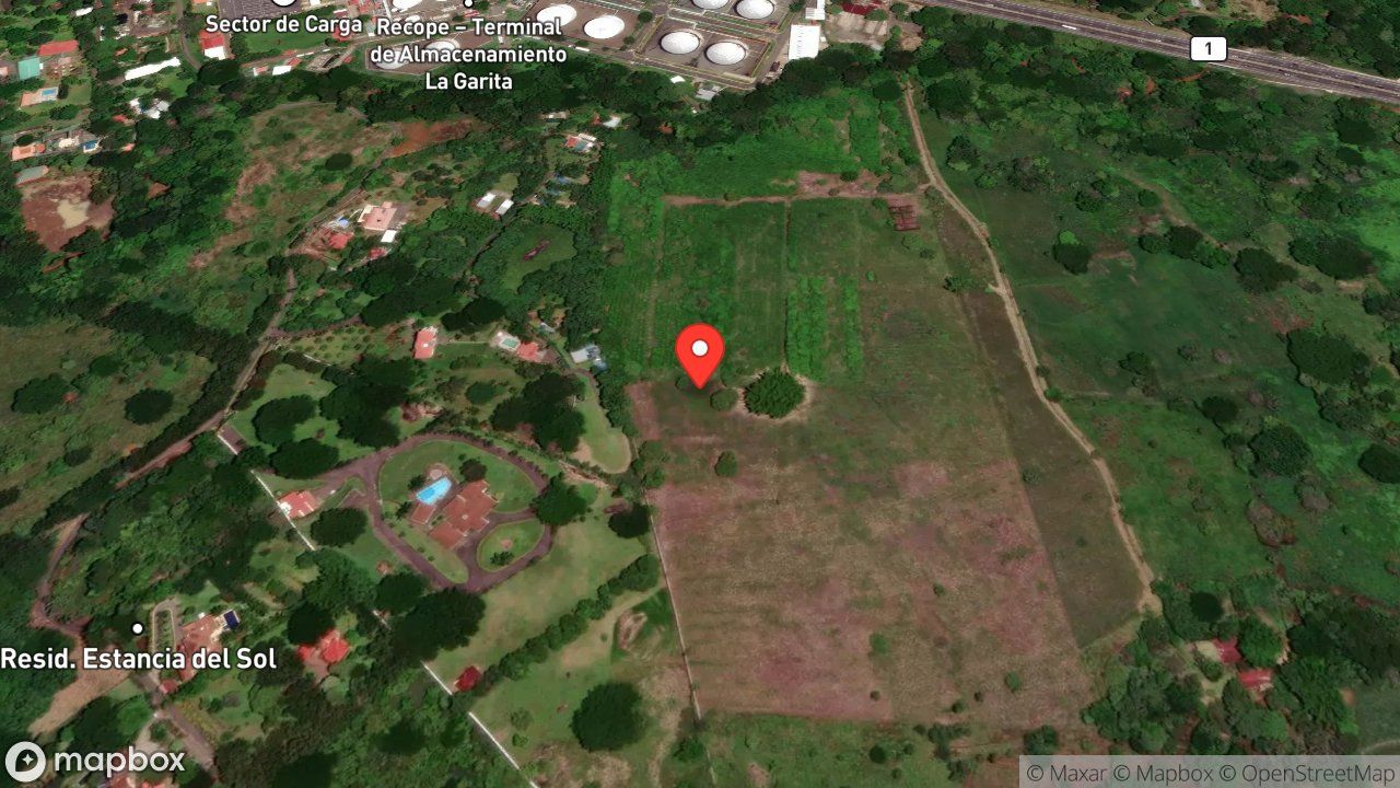 Mapa del incidente QUEMA DE CHARRAL CON AMENAZA