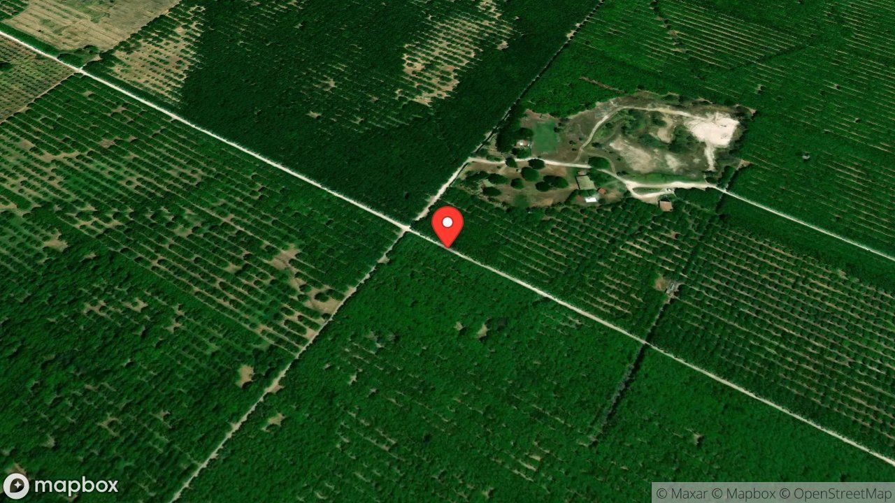 Mapa del incidente QUEMA DE CHARRAL