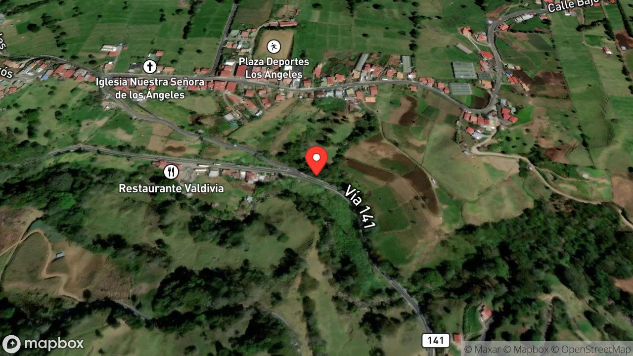 Mapa del incidente VUELCO DE CAMION CISTERNA CON FUGA DE COMBUSTIBLE