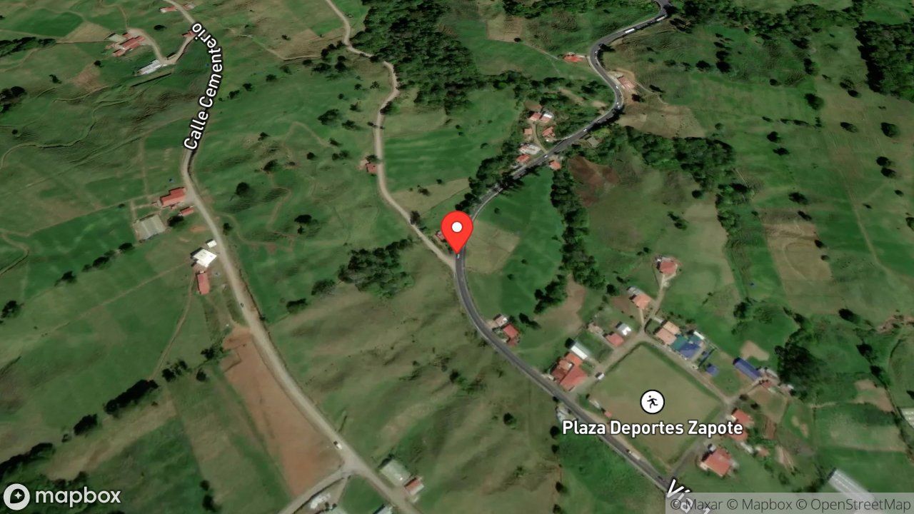 Mapa del incidente COLISION DE DOS VEHICULOS CARGA PESADA CON PERSONA ATRAPADA