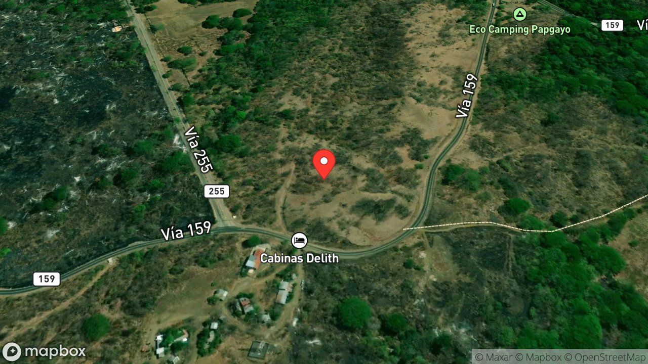 Mapa del incidente QUEMA DE CHARRAL CON AMENAZA