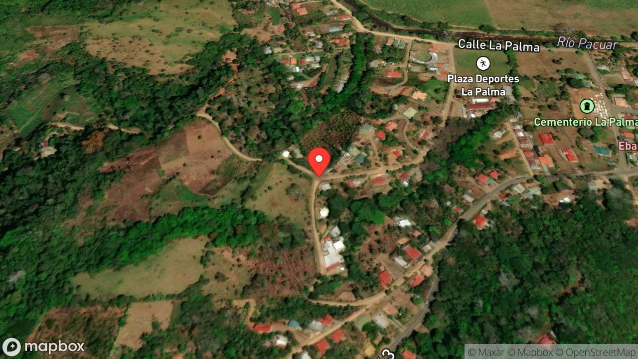 Mapa del incidente ENJAMBRE DE ABEJAS