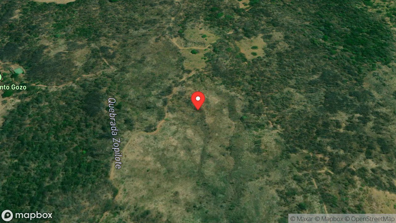 Mapa del incidente QUEMA DE CHARRAL CON AMENAZA