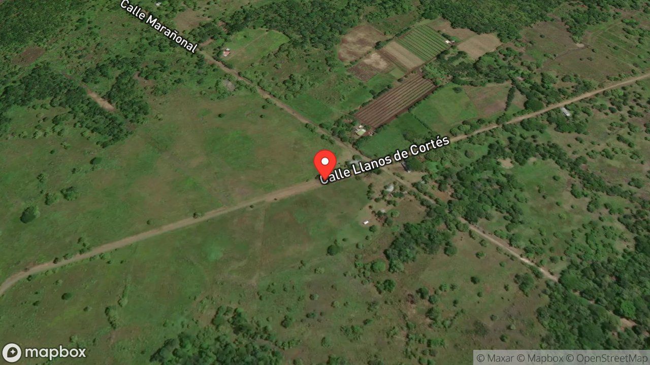 Mapa del incidente QUEMA DE CHARRAL