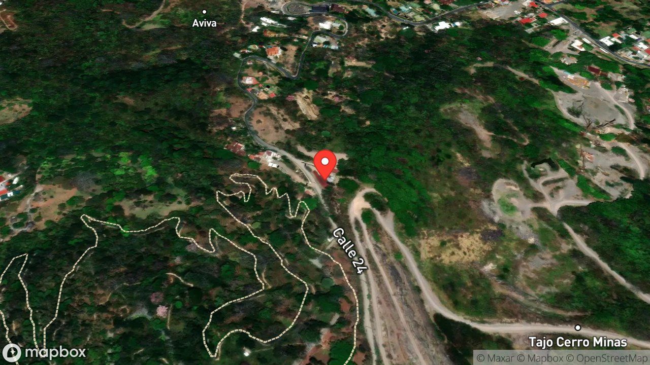 Mapa del incidente FUEGO EN CABALLERIZA