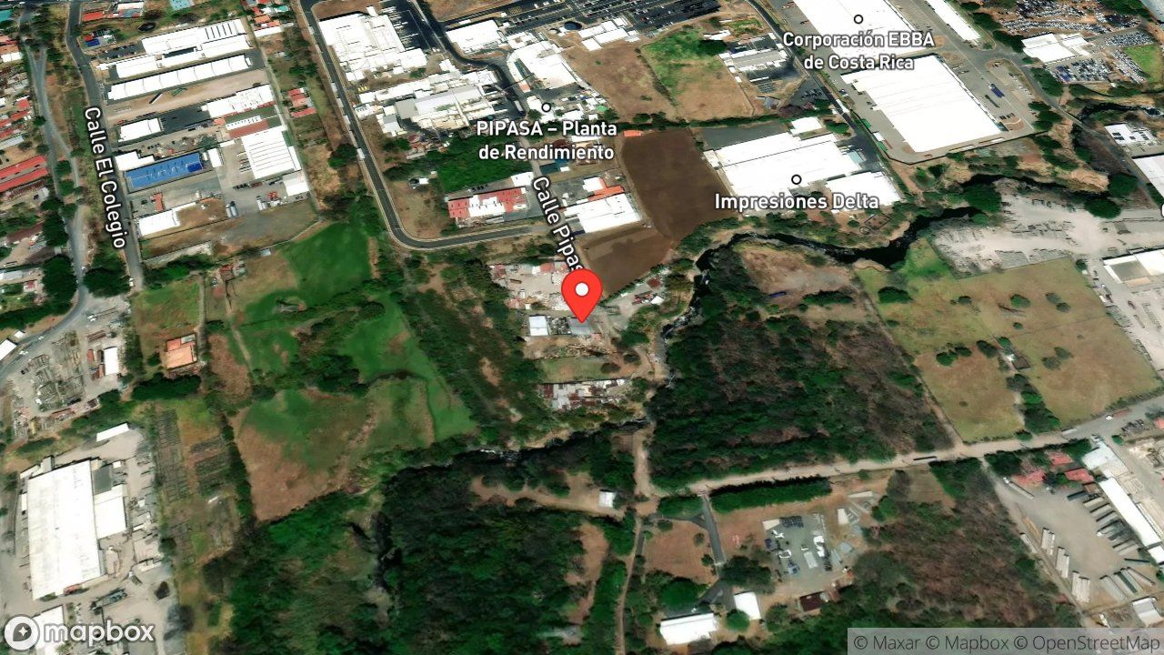 Mapa del incidente QUEMA DE CHARRAL CON AMENAZA