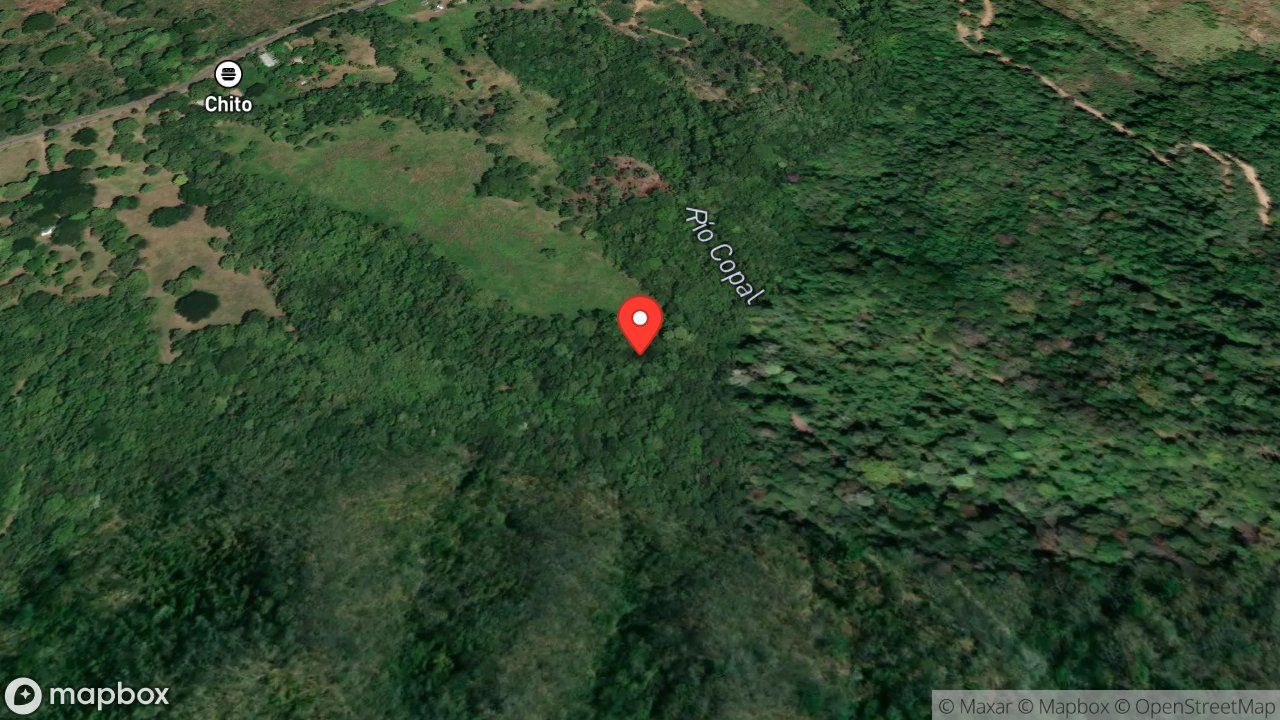 Mapa del incidente QUEMA DE CHARRAL