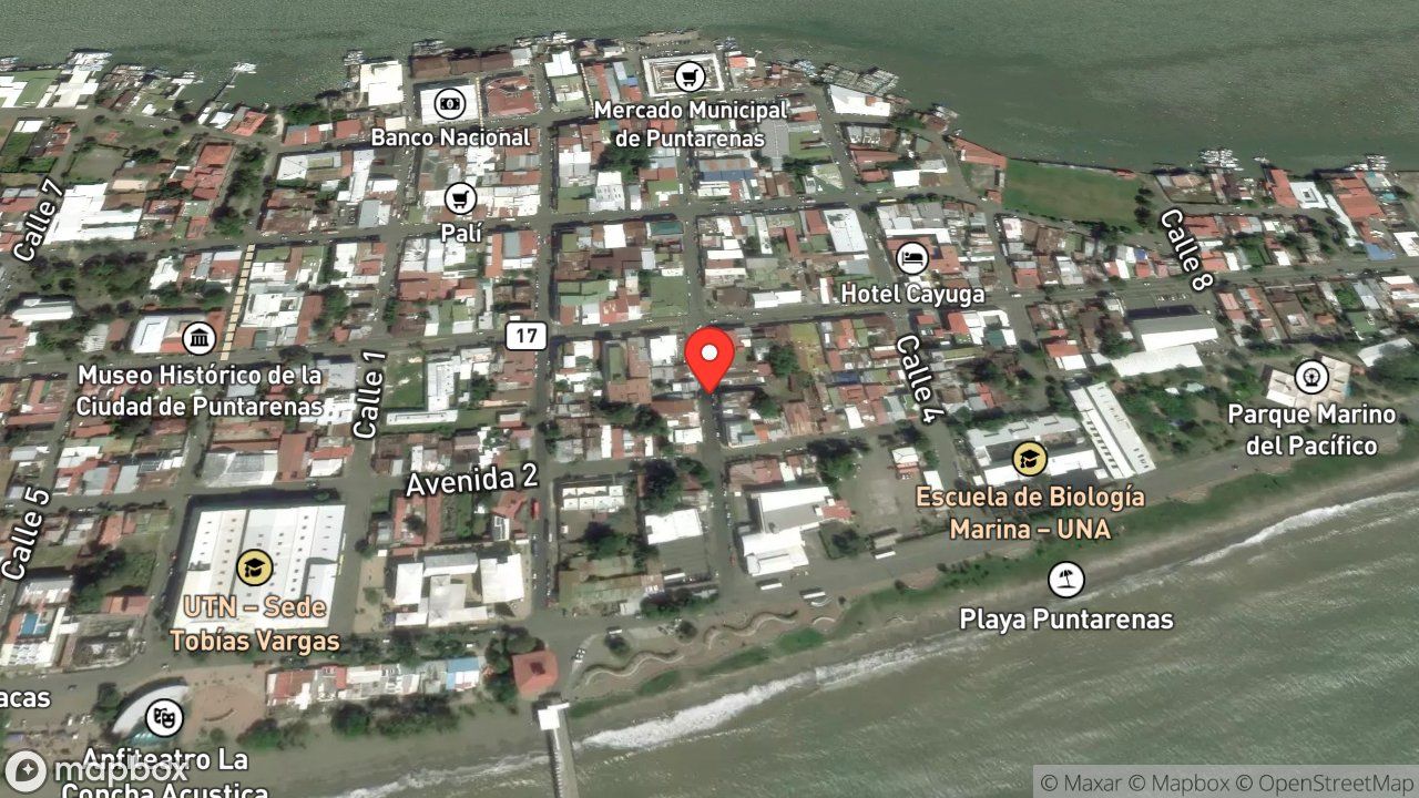 Mapa del incidente RESCATE DE MASCULINO EN UN TECHO