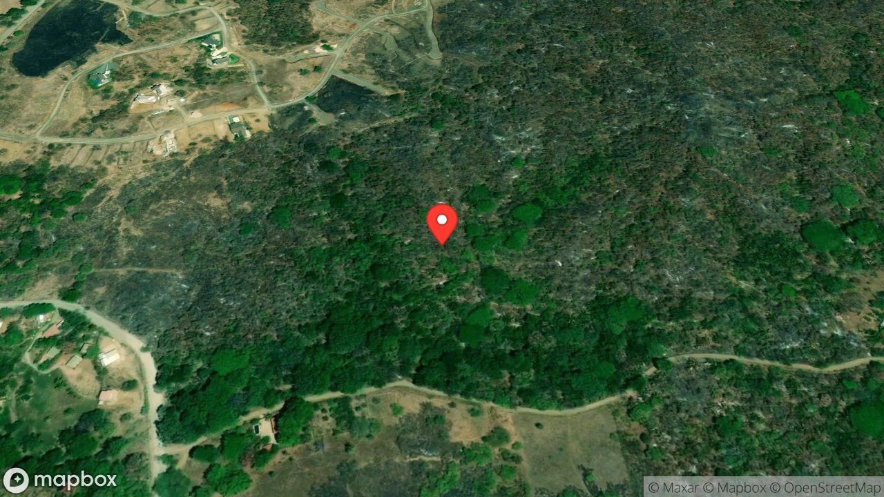 Mapa del incidente QUEMA DE CHARRAL