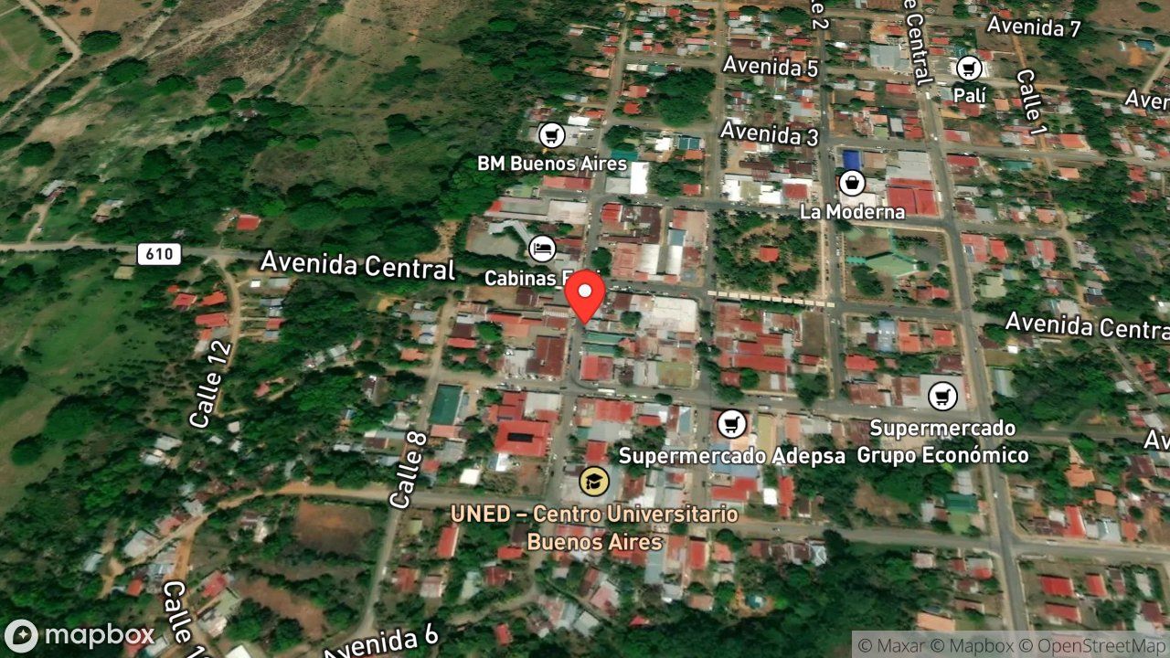 Mapa del incidente SALIDA DE HUMO DE LOCAL COMERCIAL POSIBLE FUMIGACION