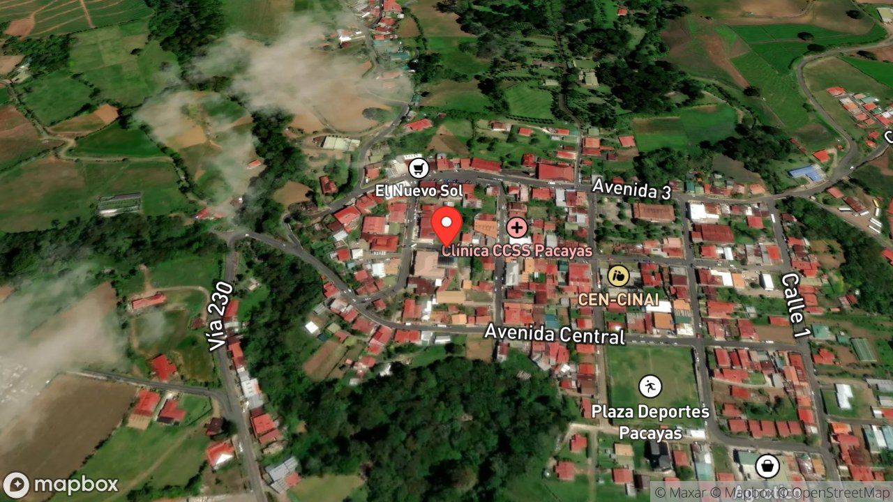 Mapa del incidente ESTACION DE PACAYAS REPORTA ESCAPE DE GAS LP