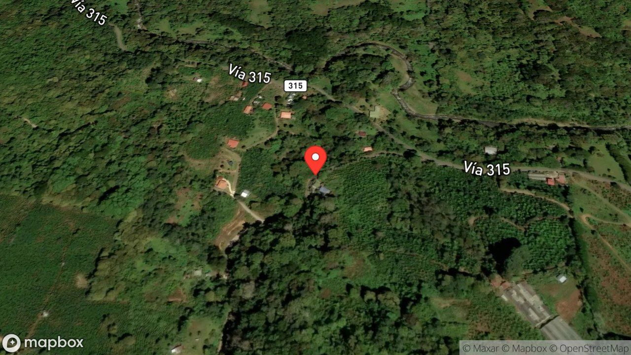 Mapa del incidente ENJAMBRE DE ABEJAS EN VIVIENDA