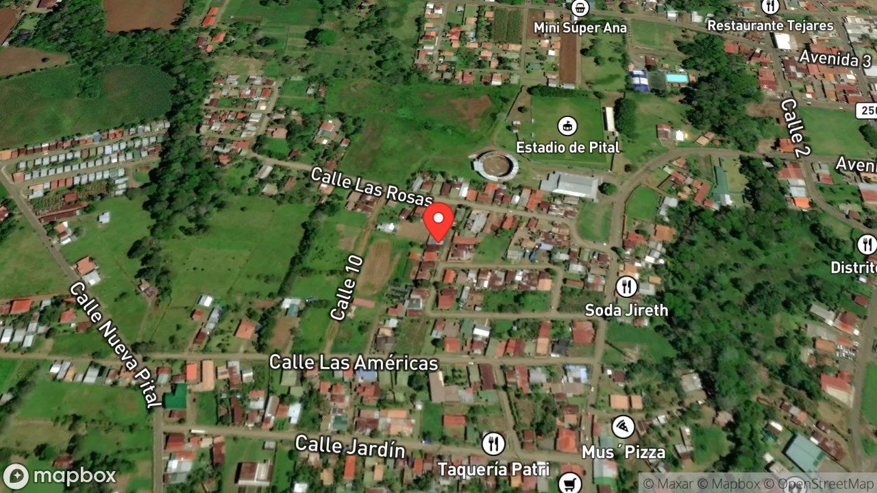 Mapa del incidente ESTACION DE PITAL REPORTA RESCATE DE OSO PEREZOSO