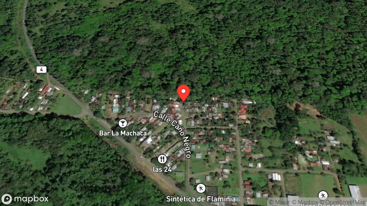 Mapa del incidente AMENAZA DE CAIDA DE UN POSTE DE TENDIDO ELECTRICO