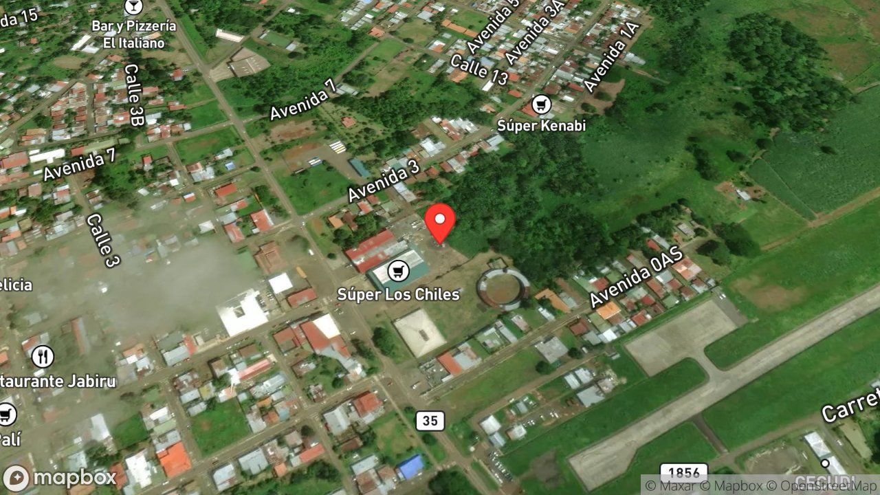 Mapa del incidente ATAQUE DE ABEJAS