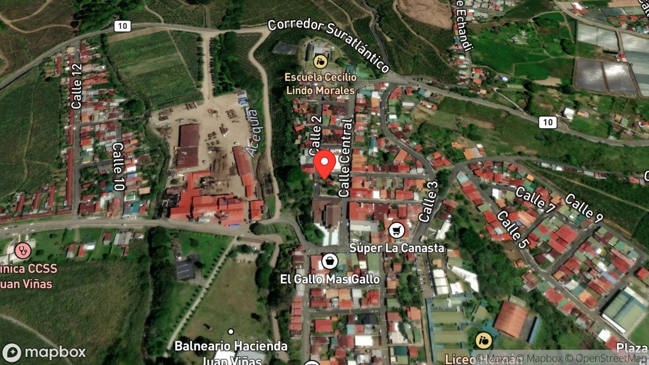 Mapa del incidente ESTACION DE JUAN VIÑAS REPORTA SERPIENTE