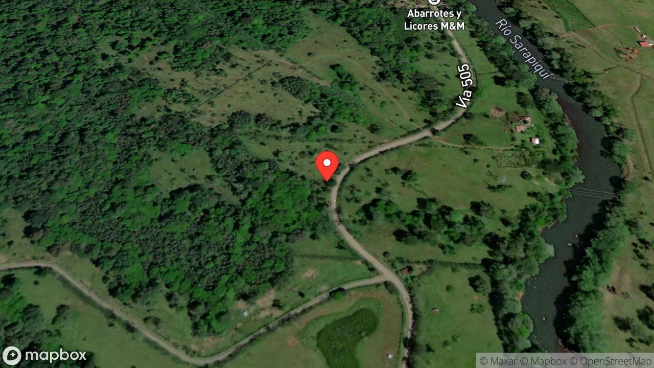 Mapa del incidente ESTACION DE SARAPIQUI REPORTA COLSION DE UNA AMBULANCIA PRIVADA CON PERSONA ATRAPADA