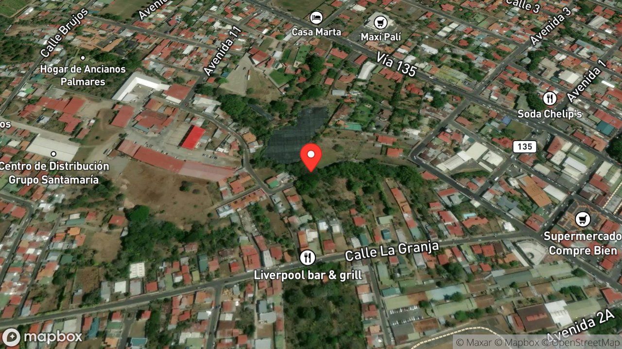 Mapa del incidente QUEMA DE CHARRAL