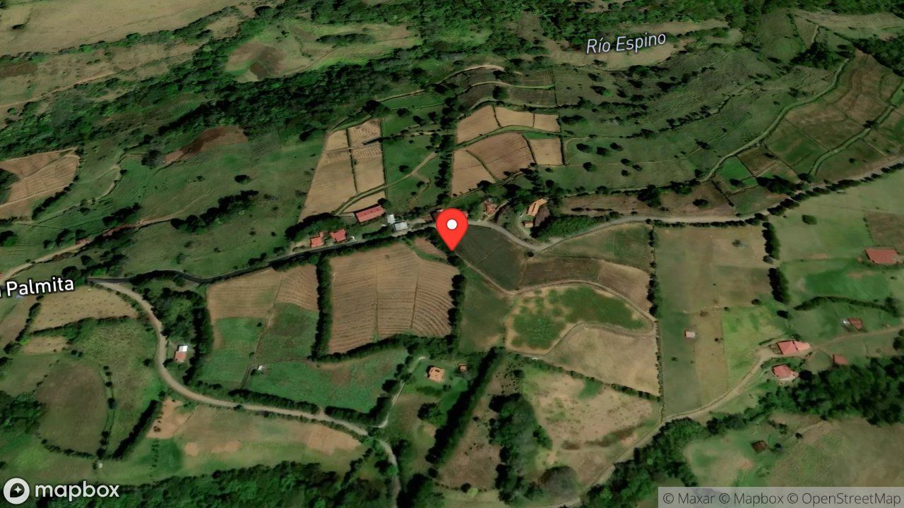 Mapa del incidente QUEMA DE CHARRAL CON AMENAZA