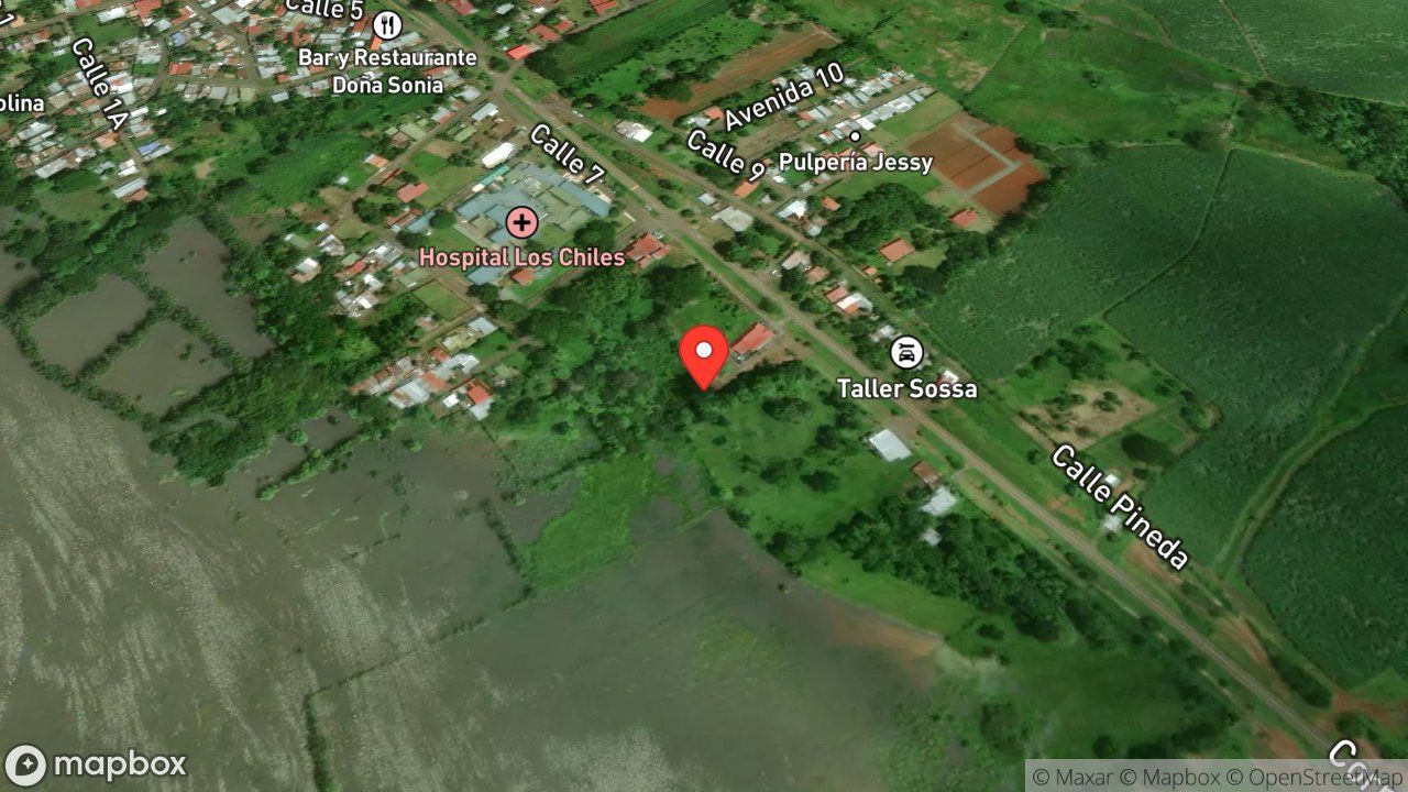 Mapa del incidente ESTACION DE LOS CHILES REPORTA QUEMA DE CHARRAL