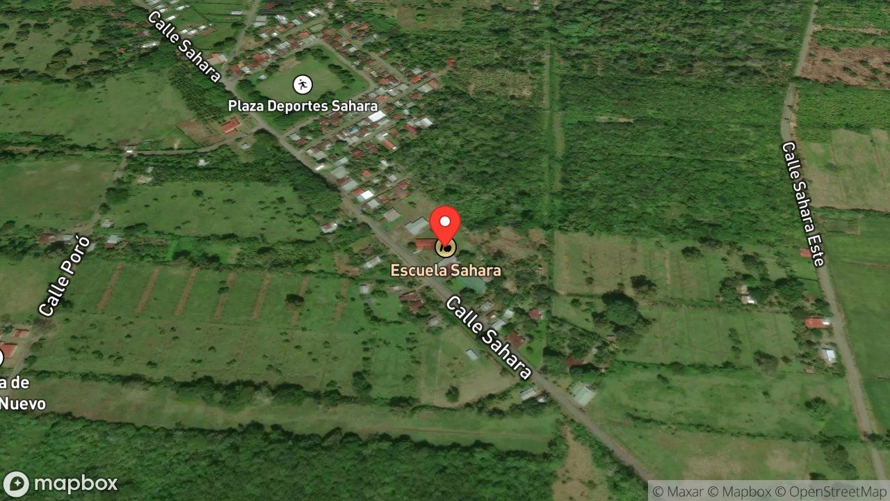 Mapa del incidente AMENAZA DE SERPIENTE